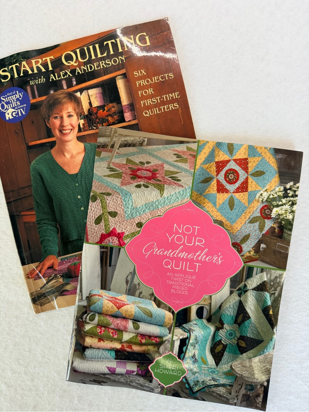 Start Quilting & Not Your Grandmothers Quilting 2 Book / Magazine Bundle